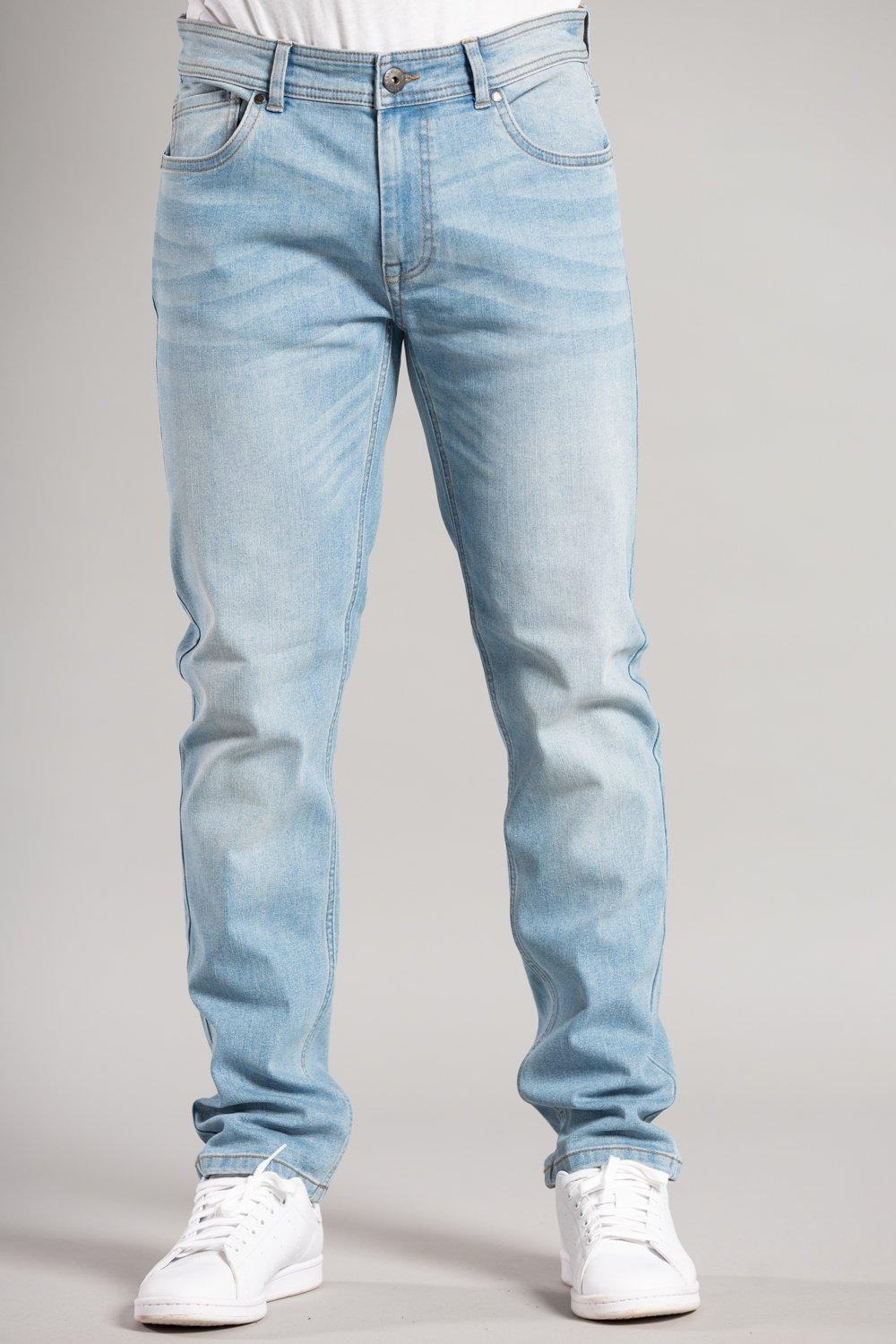 Lightwash Slim Fit Denim Jeans